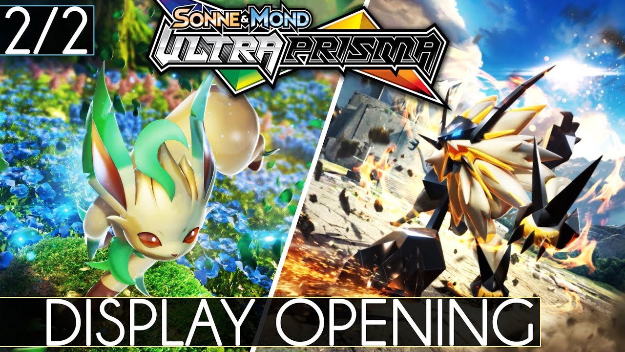 Pokemon Sonne und Mond - Ultra Prisma - Booster Display Teil 2 Opening Unboxing