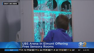 Free sensory rooms at UBS Arena