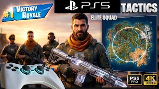 FORTNITE Elite SQUAD ROTATION TACTICS Zero Build Victory Royale (PS5 Pro 4K 120FPS No Commentary)