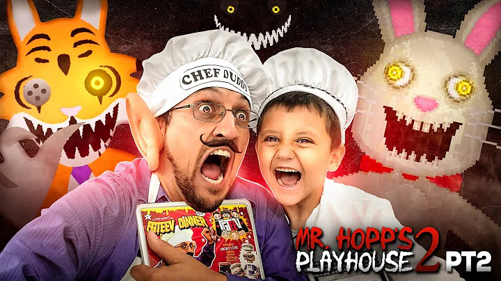 CHEF DUDDY vs. Mr. HOPPS Playhouse 2!  Rabbit Stew...