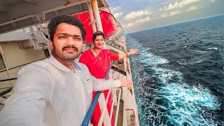 Day2 on Ship ⛴ going Andaman But समंदर का पानी काला क्यो है ?