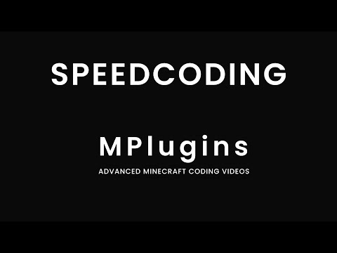 Plot plugin with Serialization (ASMR Speed Coding) | Advanced Spigot ...