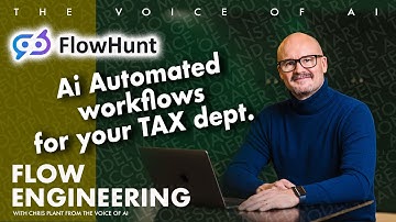 Automate Your Tax Department: Automated AI workflows for Efficient Compliance Checks! 🌟 FLOWHUNT