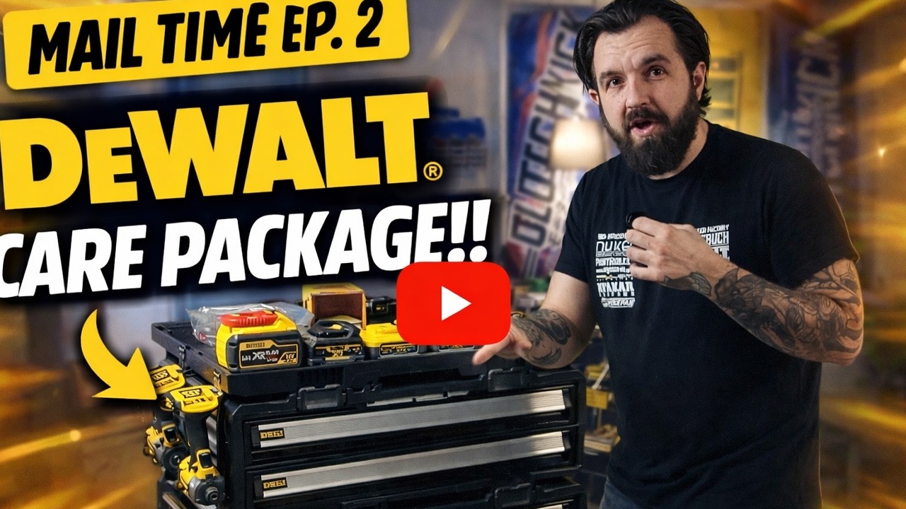 Почта, выпуск 2 📦 Подарочный набор DeWalt к новому сезону дрифта