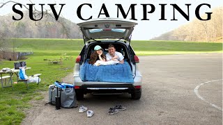 Our Budget Friendly SUV Camper Conversion (No Tools or Build!)