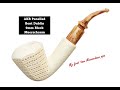 My First 9mm Meer | AKB Panelled Bent Dublin 9mm filtered Block Meerschaum + some added content.