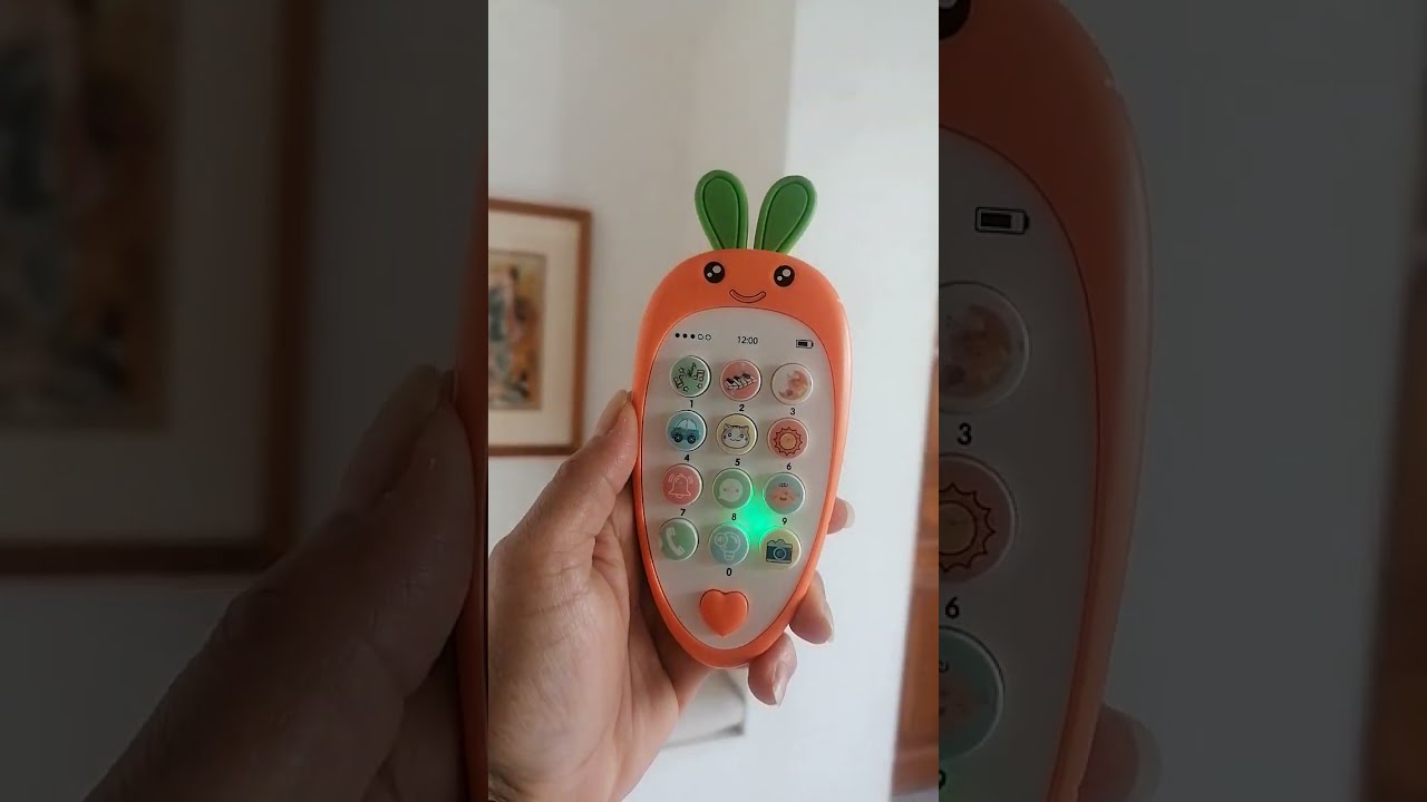 CUTE LEARNING PHONE TOY Digitallearning Satisfying Soundeffects Phonetoy Amazing Video Toy