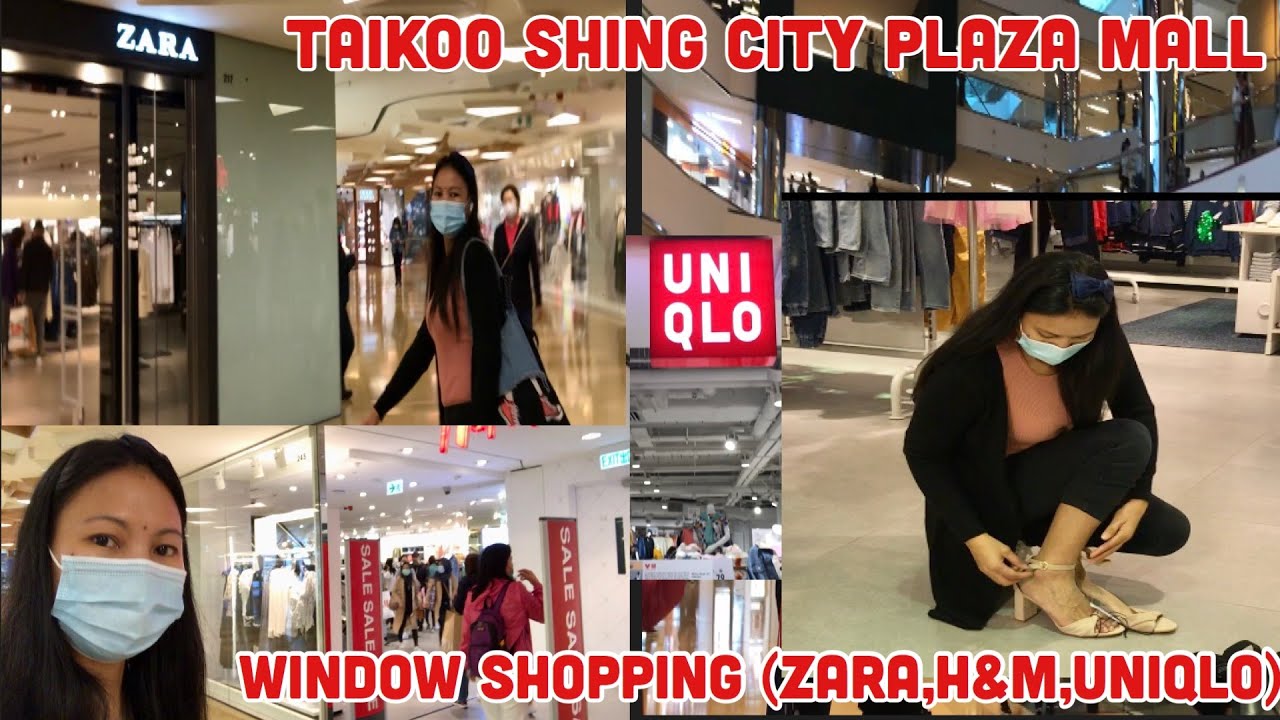 Window shopping ( Zara,H\u0026M,Uniqlo)at 