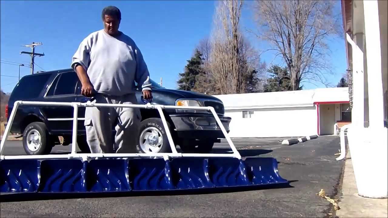 8 foot snow shovel with wheels (part 2)