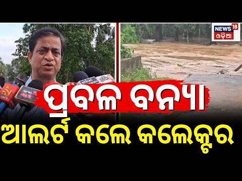 ଆଲର୍ଟ କଲେ ଜିଲ୍ଲାପାଳ ! Severe Flood In Jajpur | Ghai Collapses | Villages Submerge | Odia News N18V