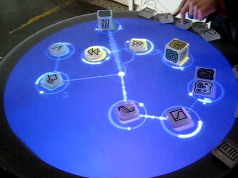 Reactable at CODE Live - Vancouver 2010 Olympics
