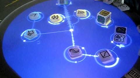 Reactable at CODE Live - Vancouver 2010 Olympics