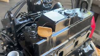 TCS 2428 Rebuilt Yanmar 3TNV88 diesel engine For Takeuchi Mini Excavator, performance testing