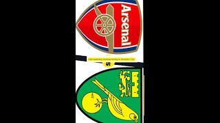 Arsenal vs Norwich City : Time stats and prediction ahead of Arsenal vs Norwich city #shorts