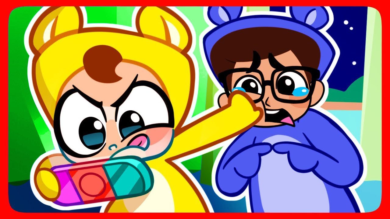 Don't Get Too into the Game🕹💻  Good Habits 😈😇  Angel Vs Demon Mom