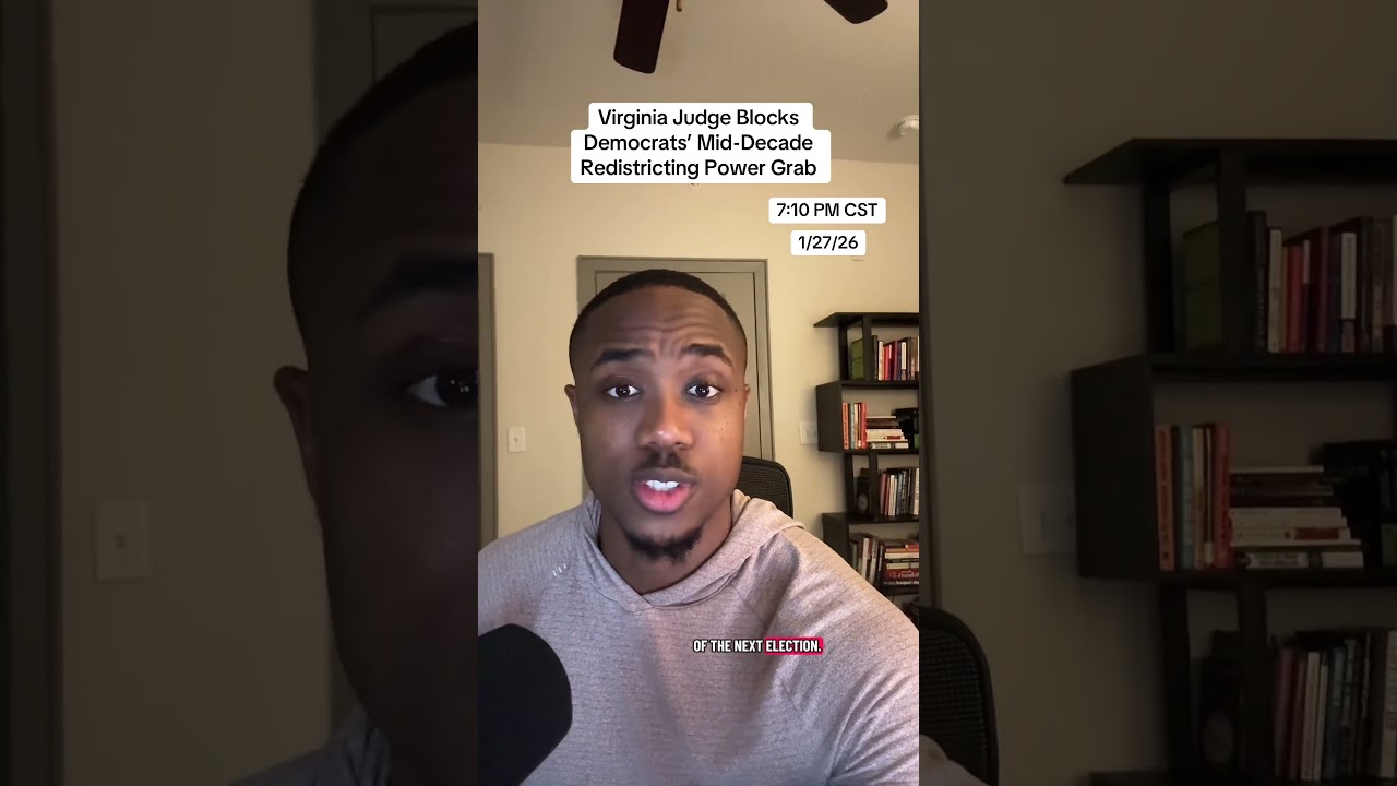 Virginia Judge Blocks Democrats’ Mid-Decade Redistricting Power Grab