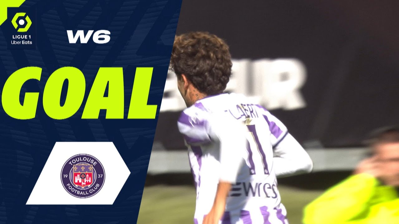 Goal César GELABERT PINA (33' - TFC) RC LENS - TOULOUSE FC (2-1) 23/24