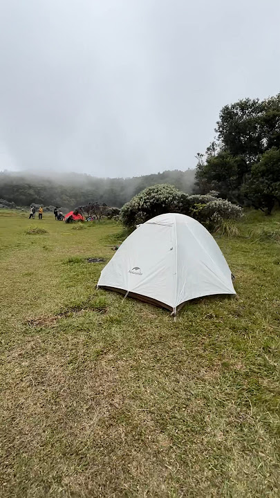Camping di gunung papandayan