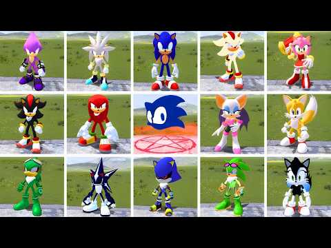 I PLAYED DEATHMATCH GAME WITH ALL SHIN SONIC TAPES FAMILY AND MECHATITAN FAMILY in Garry's Mod!