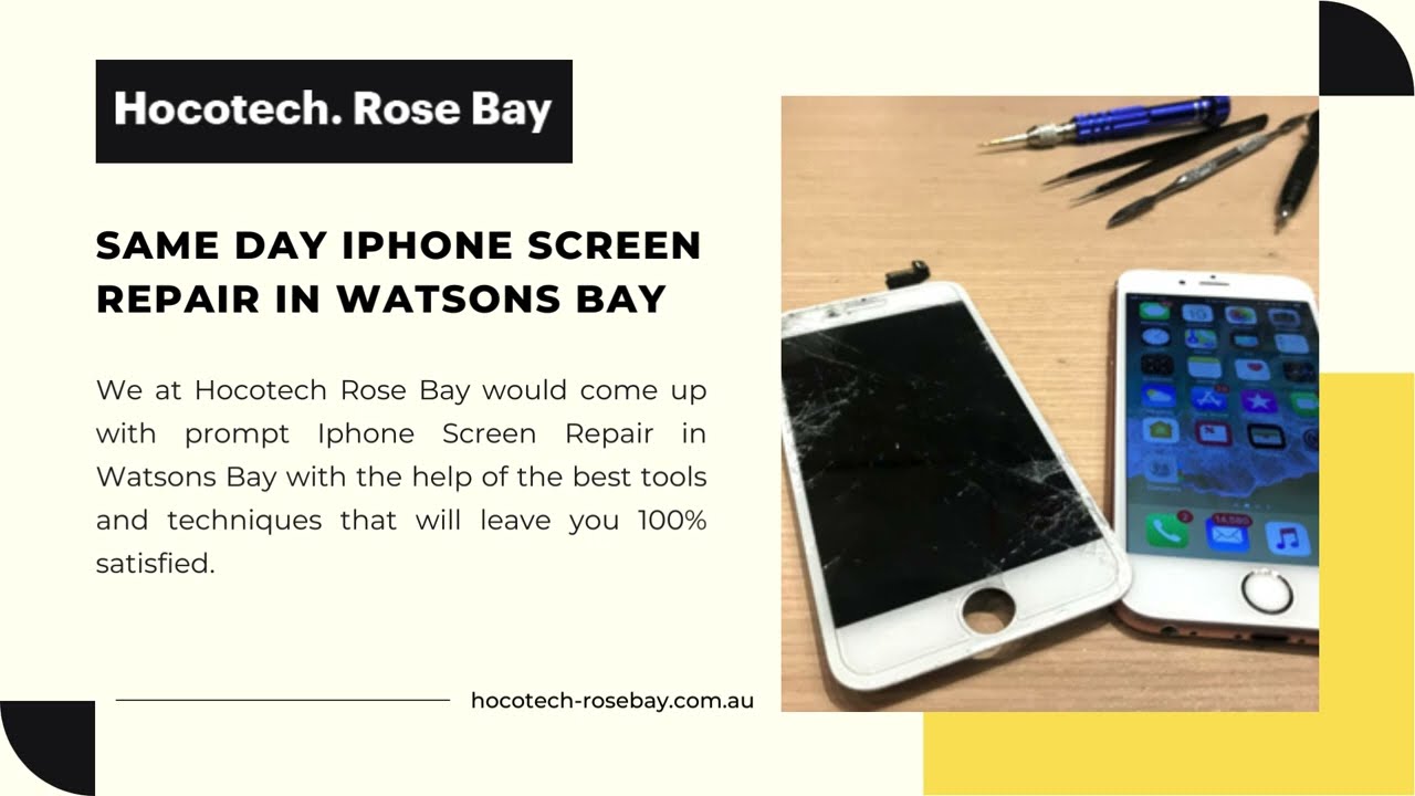 Affordable Iphone Screen Repair Service in Rose Bay and Watsons Bay