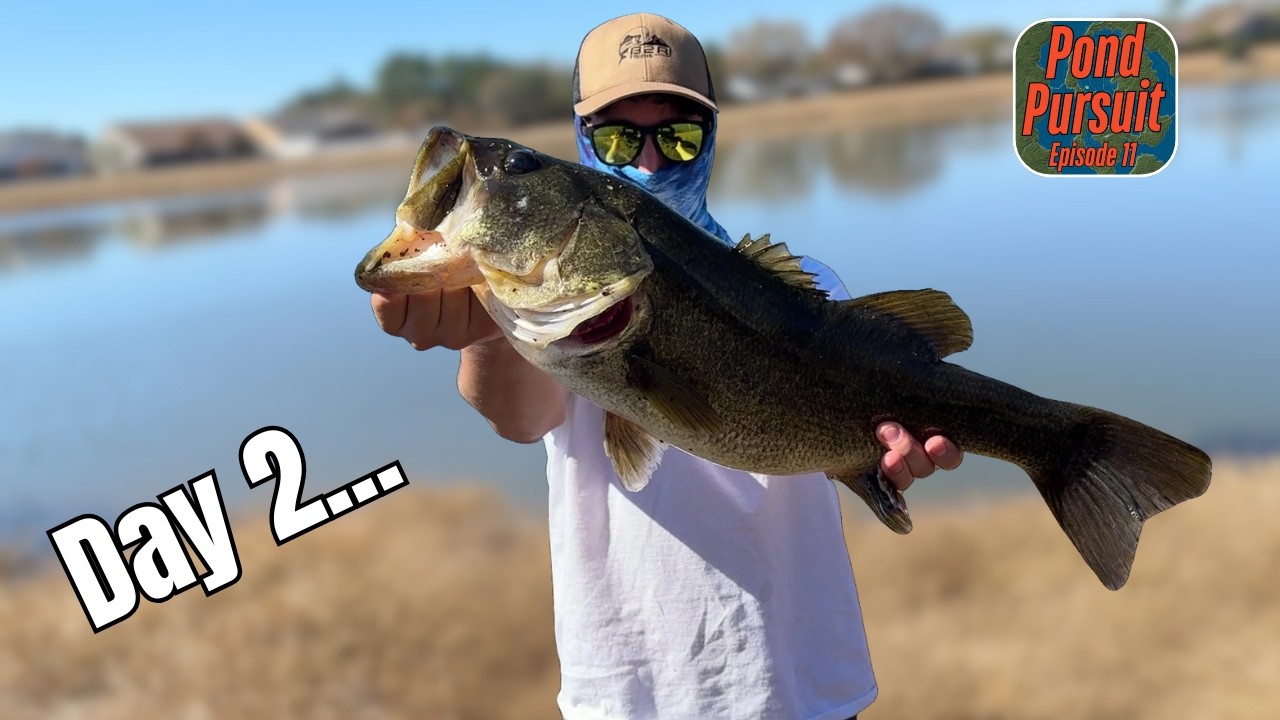 Fishing the Same Pond Two Days in a Row Paid Off BIG | Pond Pursuit Ep. 11