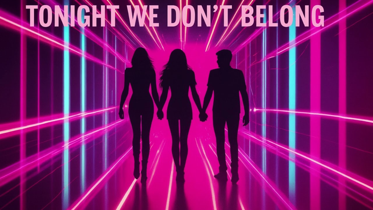 Tonight We Don’t Belong 🖤🌃 – 80s Synthwave / Synth Pop Song (Original AI Track)