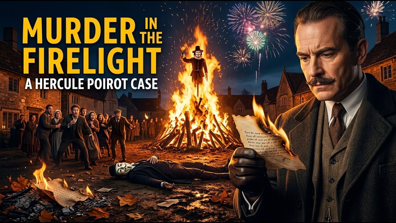 The Guy Fawkes Night Killing | A Hercule Poirot Bonfire Crime - YouTube