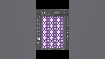 How to create geometric pattern in illustrator #shortvideo#illustrator#shorts#short#design#tutorial