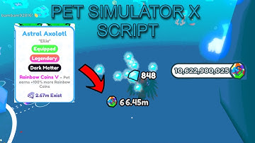[ROBLOX] Pet Simulator X Script /Auto Enchant/AutoFarm/Tons of diamond coins/ [2022]