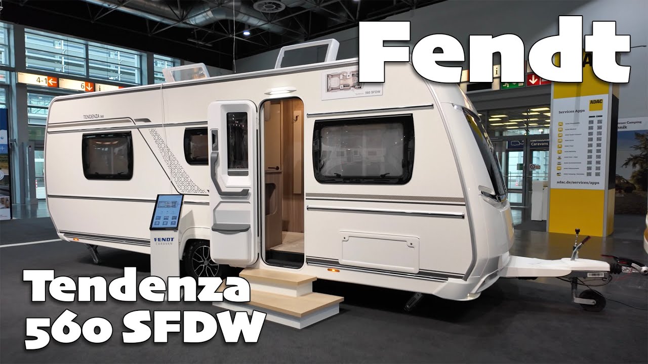 ✨ Fendt Tendenza 560 SFDW I Modern Caravan for the Highest Demands! 🚐💎