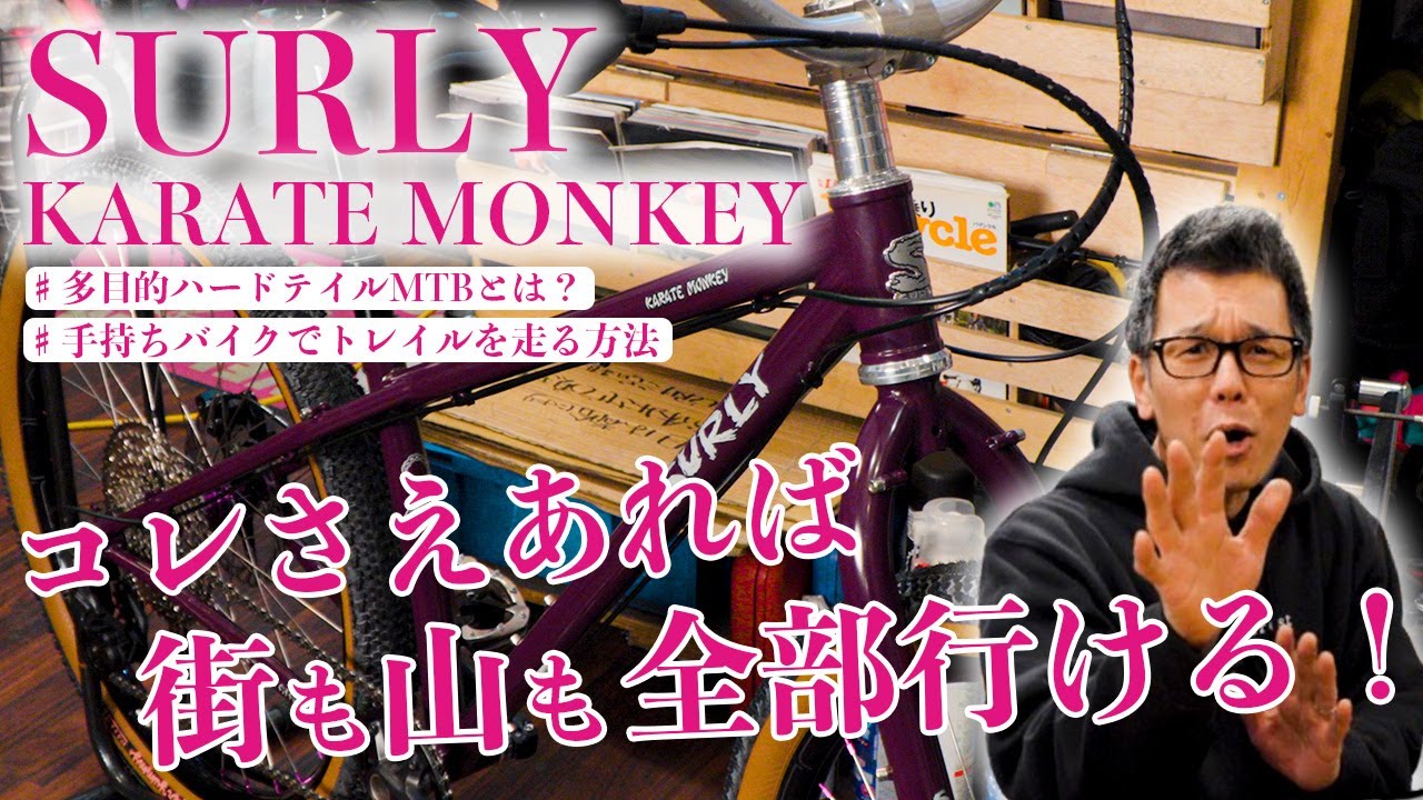 Surly karate monkey 札幌市引き取り歓迎 委託販売中古車】SURLY KARATE MONKEY Mサイズ（第3世代前期