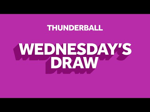 The National Lottery Thunderball draw results from Wednesday 27 April 2022