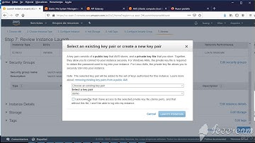 AWS crear instancia EC2 y conectarse por protocolo SSH Linux