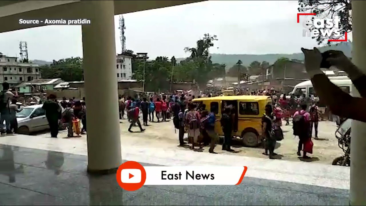 Train from Kerala reaches Jagiroad, Assam; creates havoc |East News