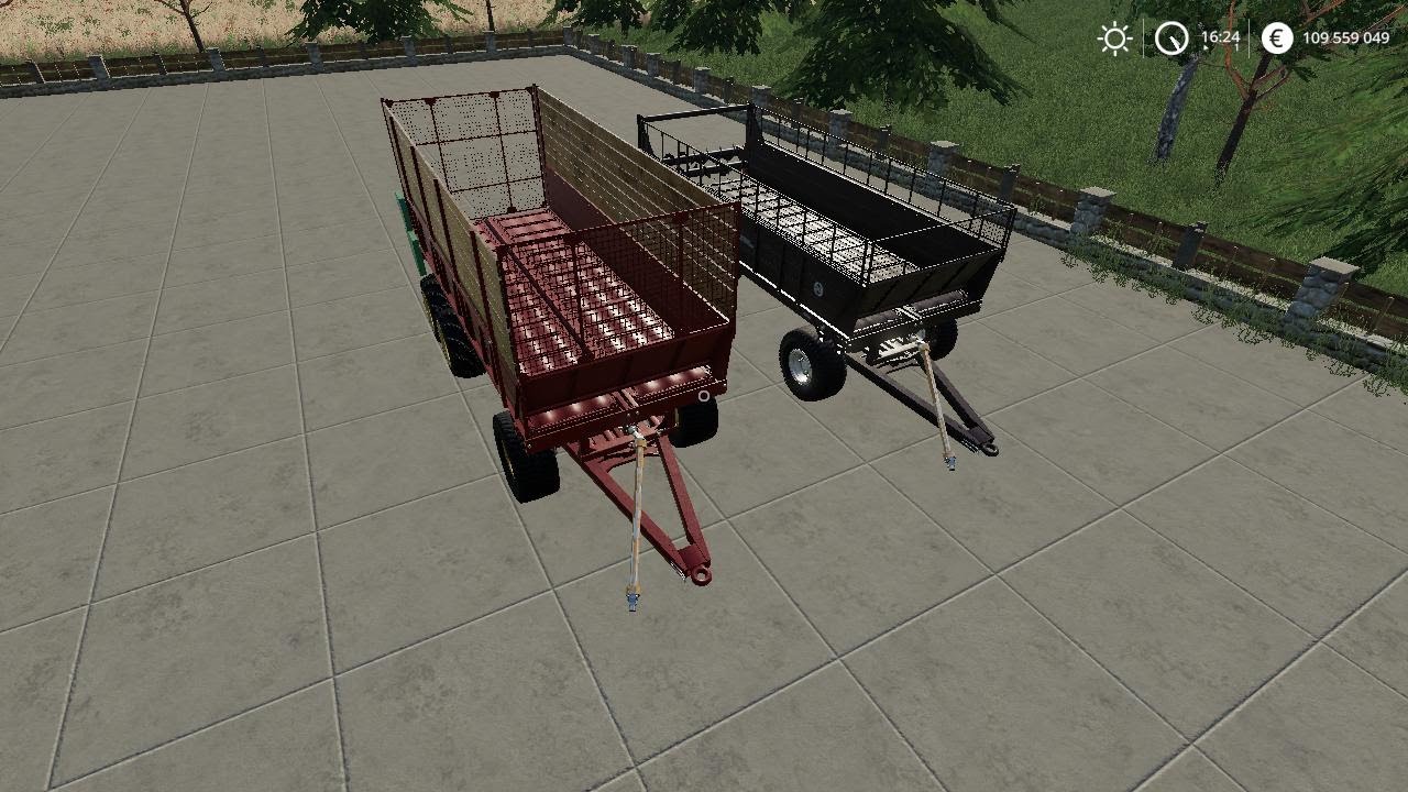 Мод разбрасыватель навоза ПРТ-16 V1. 0. 0. 1 для farming simulator 2019