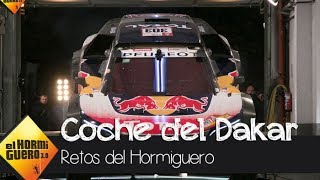 Carlos Sainz pone a prueba el coche con el que ganó el Rally Dakar 2018 - El Hormiguero 3.0