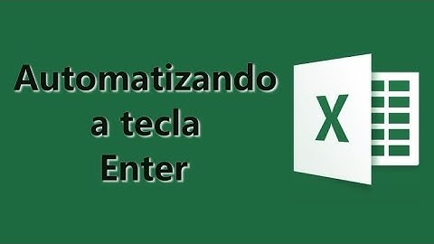 Trocando de Célula com Tecla Enter