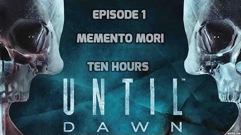 Until Drawn Walkthrough  -Episode 1 - Memento Mori - Ten Hours Until Dawn -Part 1- All Collectibles