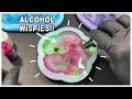 Alcohol ink wispies in epoxy resin  trying alcohol ink art in resin alcoholinkart