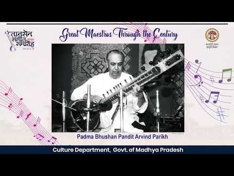 Padma Bhushan Arvind Parikh | Great Maestro Through the Century | Tansen Samaroh 2024