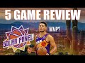 LIVE! Suns 5 game review; should Devin Booker be leading MVP race?
