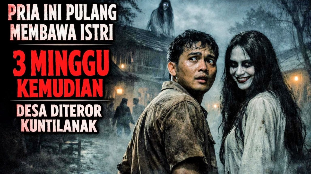 DESA DI TEROR KUNTILANAK SETELAH PRIA INI PULANG MEMBAWA ISTRI - CERITA HOROR MISTIS