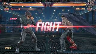 TESTING TEKKEN 8 RANKED PLAY ON RTX 5080 HDR NVIDIA NVEC HEVC