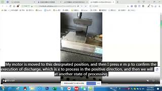 CNC EDM yan yüzey işleme/side processing video2