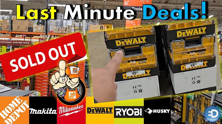 Last Chance Home Depot Tool Deals 🎁 | DeWalt, Milwaukee, Makita, Ryobi BOGOs Ending NOW