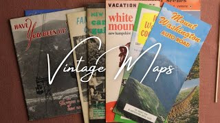 ASMR Vintage Maps of New Hampshire