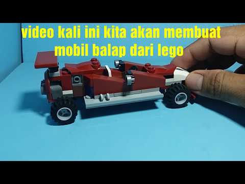 Cara membuat truk dengan lego. 