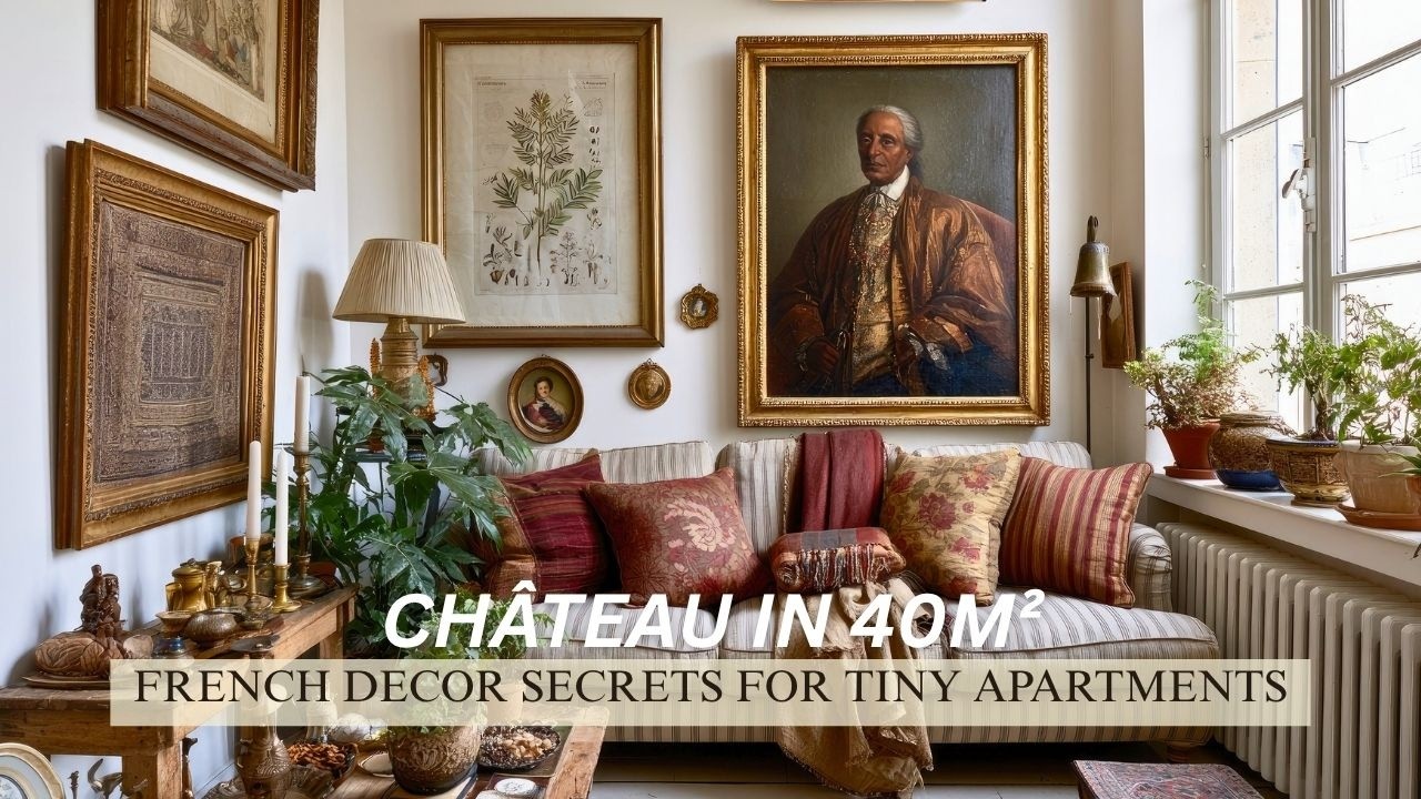 Genius Tiny Apartment Decor | How I Style My Paris Studio Like a