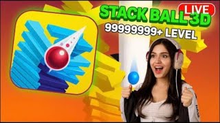 Stack Ball Gameplay - platform 999999+ Lavel🤯 Please Subscribe me #viral #virallive #1Mview screenshot 3