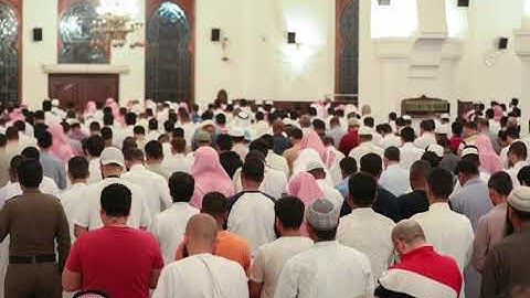 تلاوة رائعه جداً للشيخ خالد الجليل من ليلته الرابعه عشر كامله ١٤٤٠ هـ